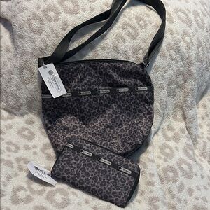 Camo/Leopard Print Shoulder Bag Set